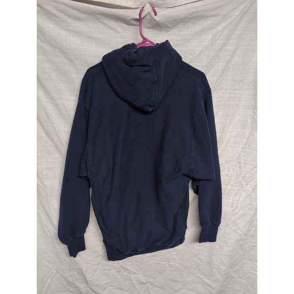 Chrysler Blue 2004 Pullover Hoodie Embroidered Size M No Drawstrings - Picture 3 of 5